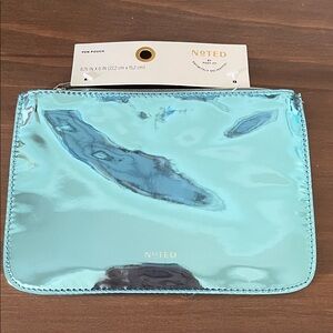 Noted Aqua Pencil Case